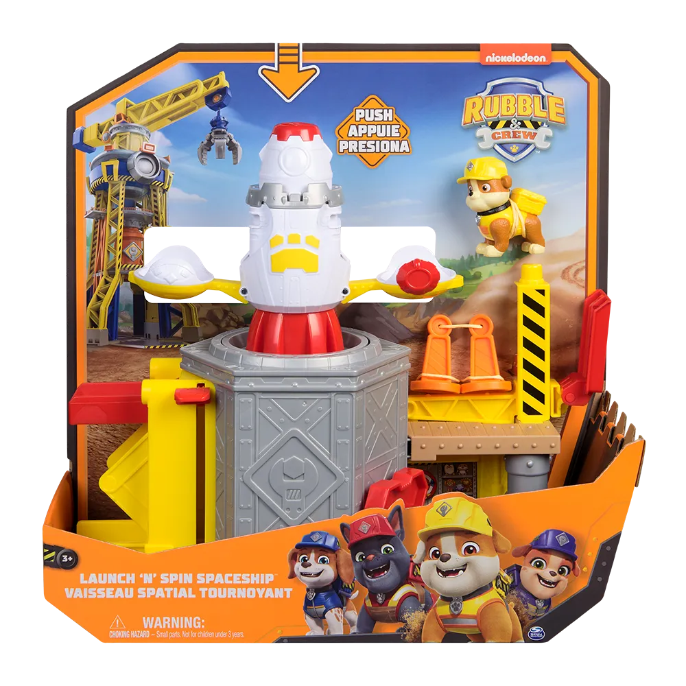 Rubble & Crew | Playset Nave Launch & Spin