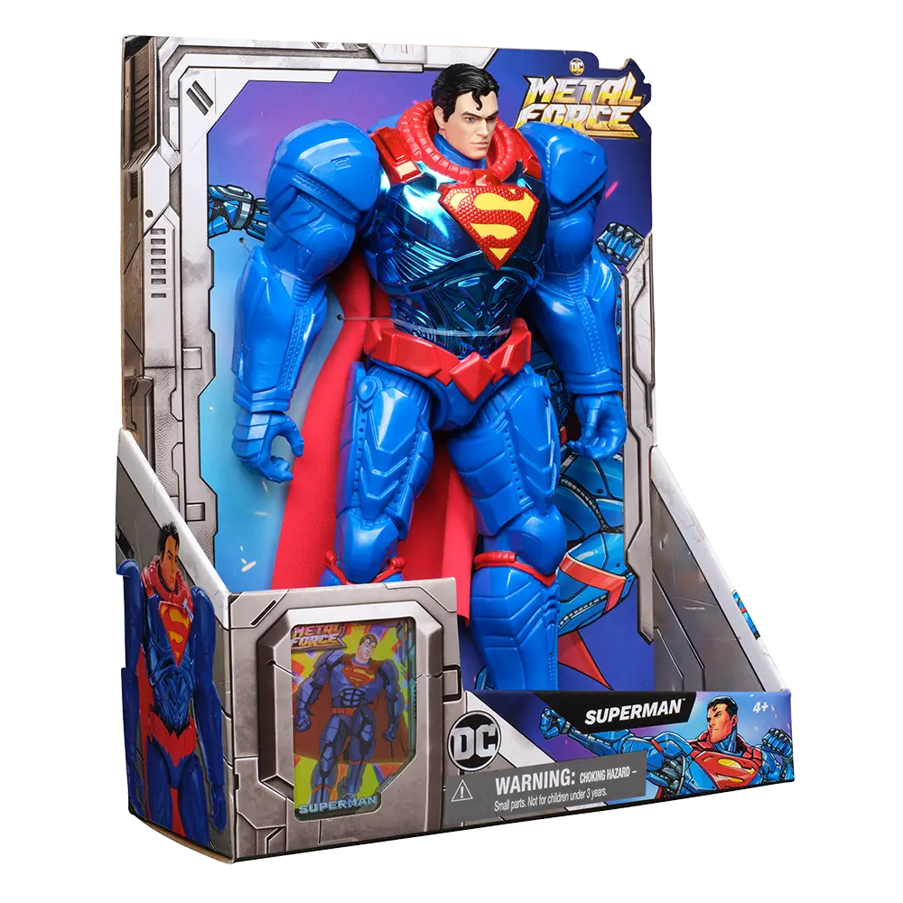 DC | Figura Superman XL Metal Force  | slide 6