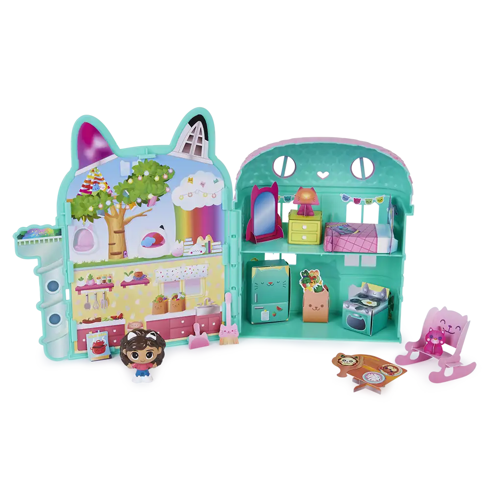 La Casa de Muñecas de Gabby | Playset Mini Play House | slide 2