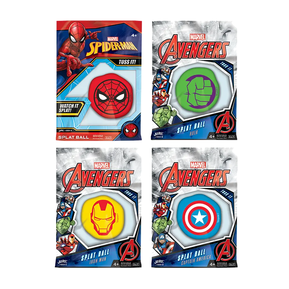 Jaru | Bola Splat Marvel | slide 2