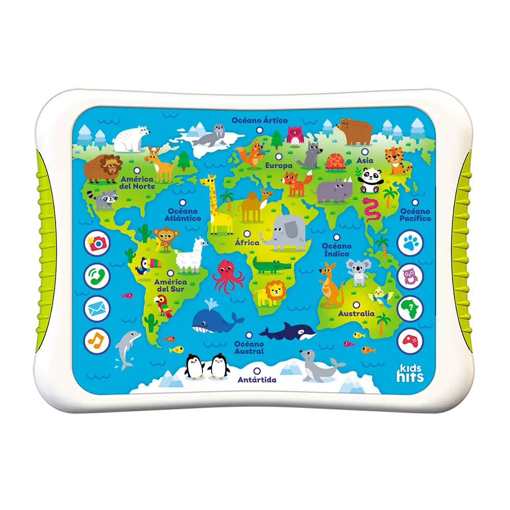 Kids Hits | Tableta Atlas Descubrimiento | slide 1