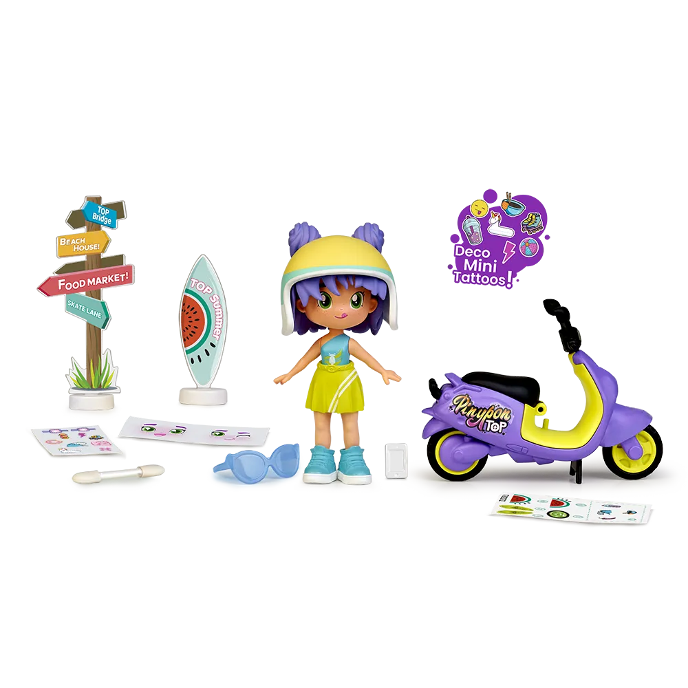 Pinypon Top | Playset Moto Girl | slide 2