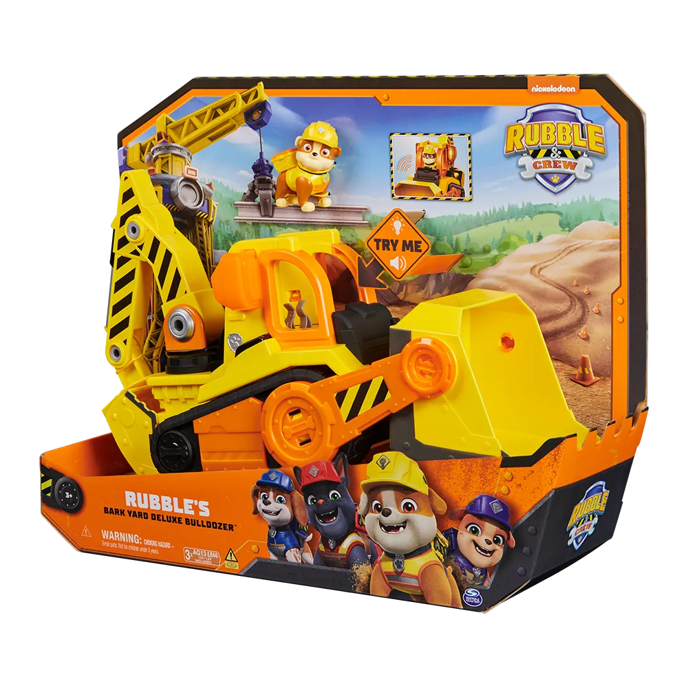Rubble & Crew | Camión Deluxe Rubble Bark Yard Bulldozer | slide 8