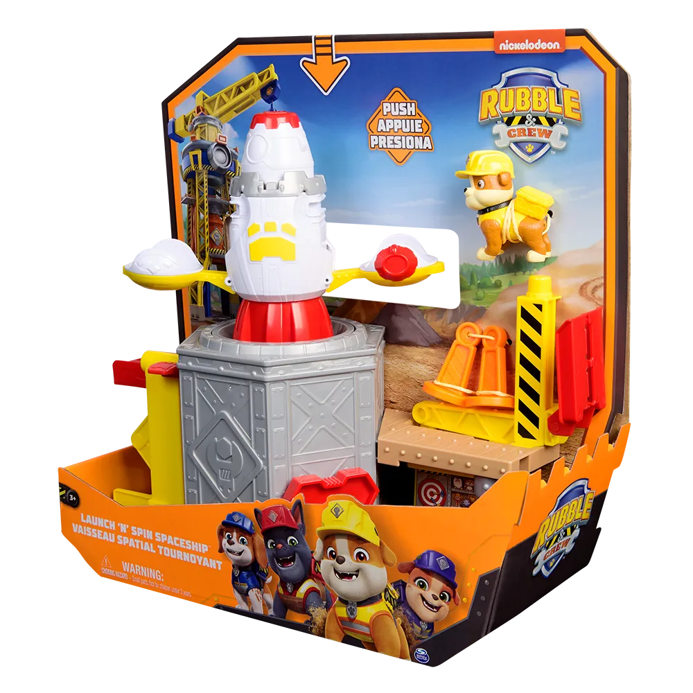 Rubble & Crew | Playset Nave Launch & Spin | slide 7