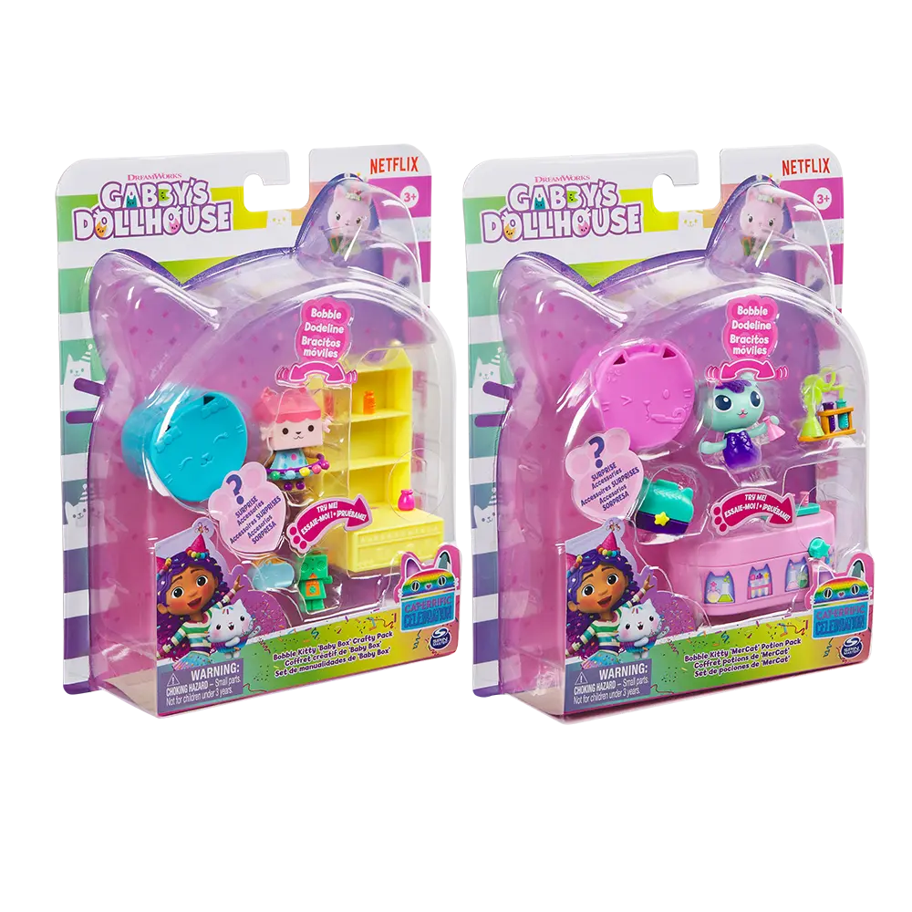 La Casa de Muñecas de Gabby | Playset Bobble Kitty Baby Box y Mercat Potion Pack | slide 4