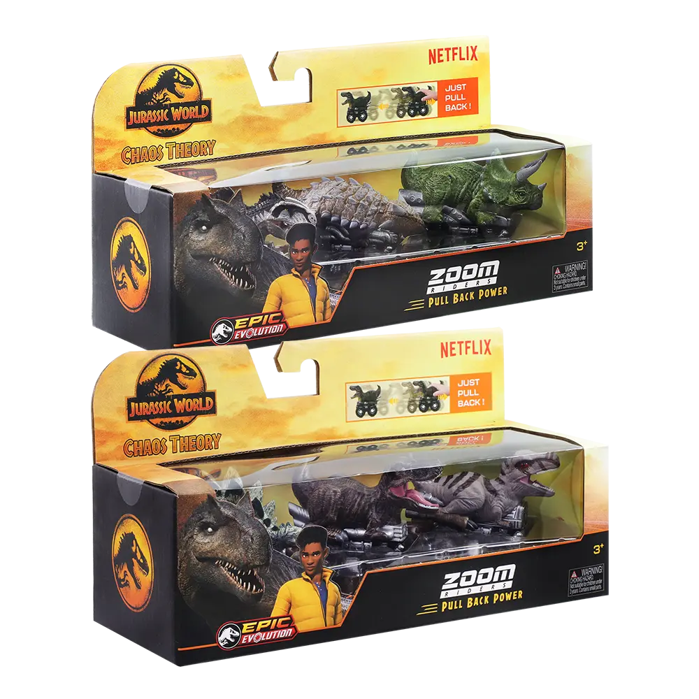 Jurassic World | Zoom Riders Pack 2 | slide 3
