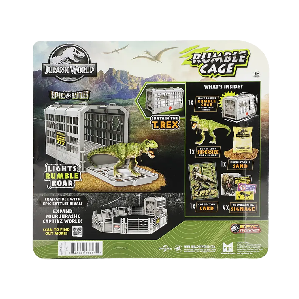 Jurassic World | World Rumble Cage | slide 3