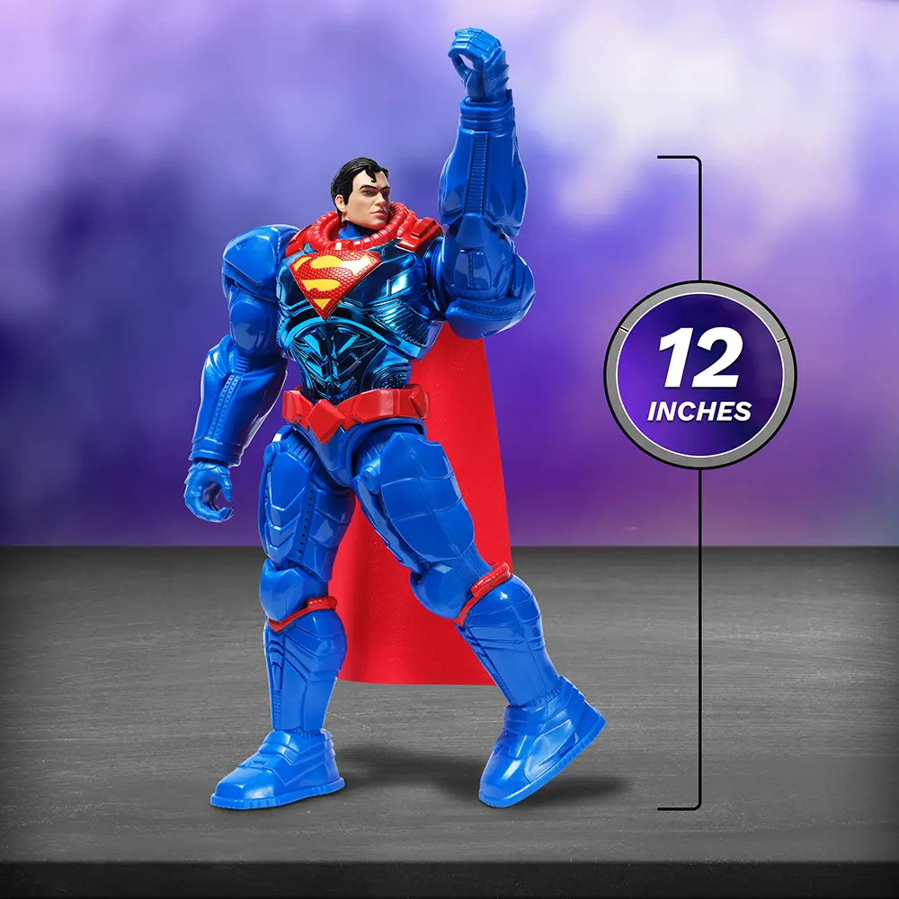 DC | Figura Superman XL Metal Force  | slide 4