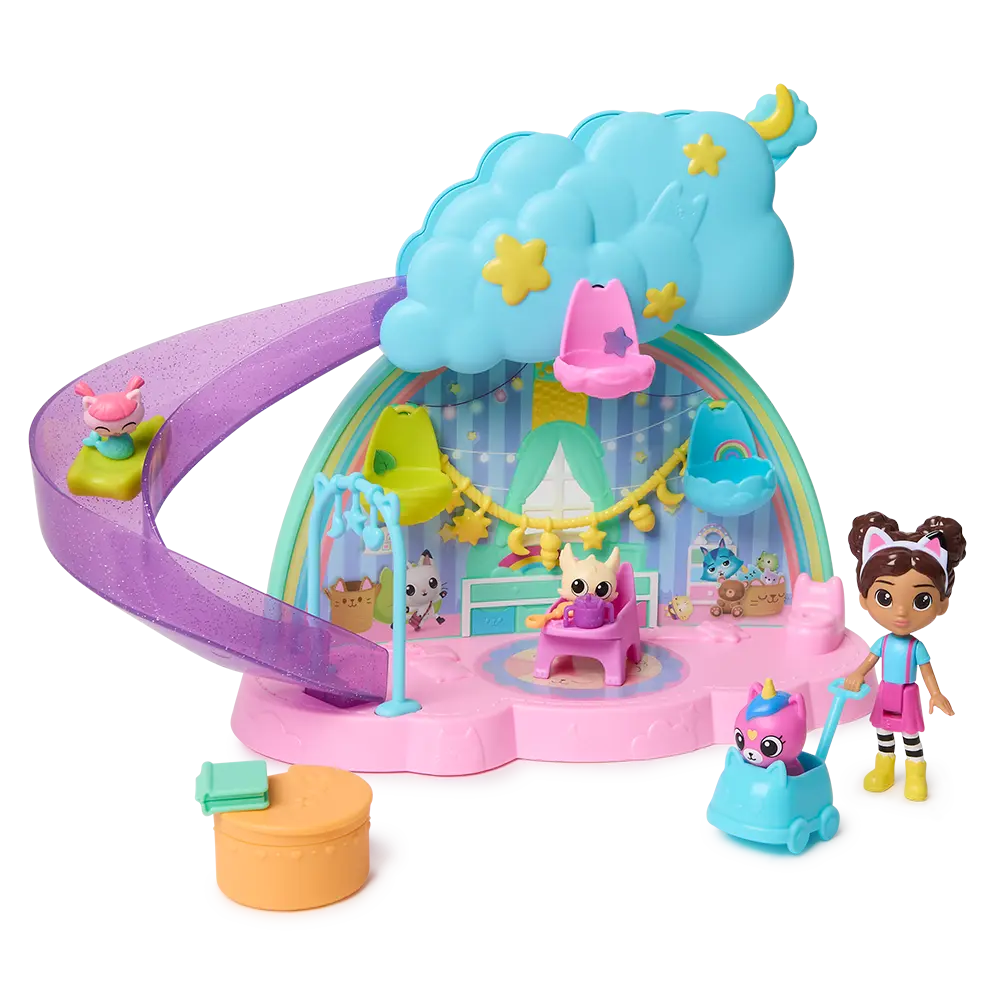 La Casa de Muñecas de Gabby | Playset Kitty Care Ear Purrfect Playroom | slide 5