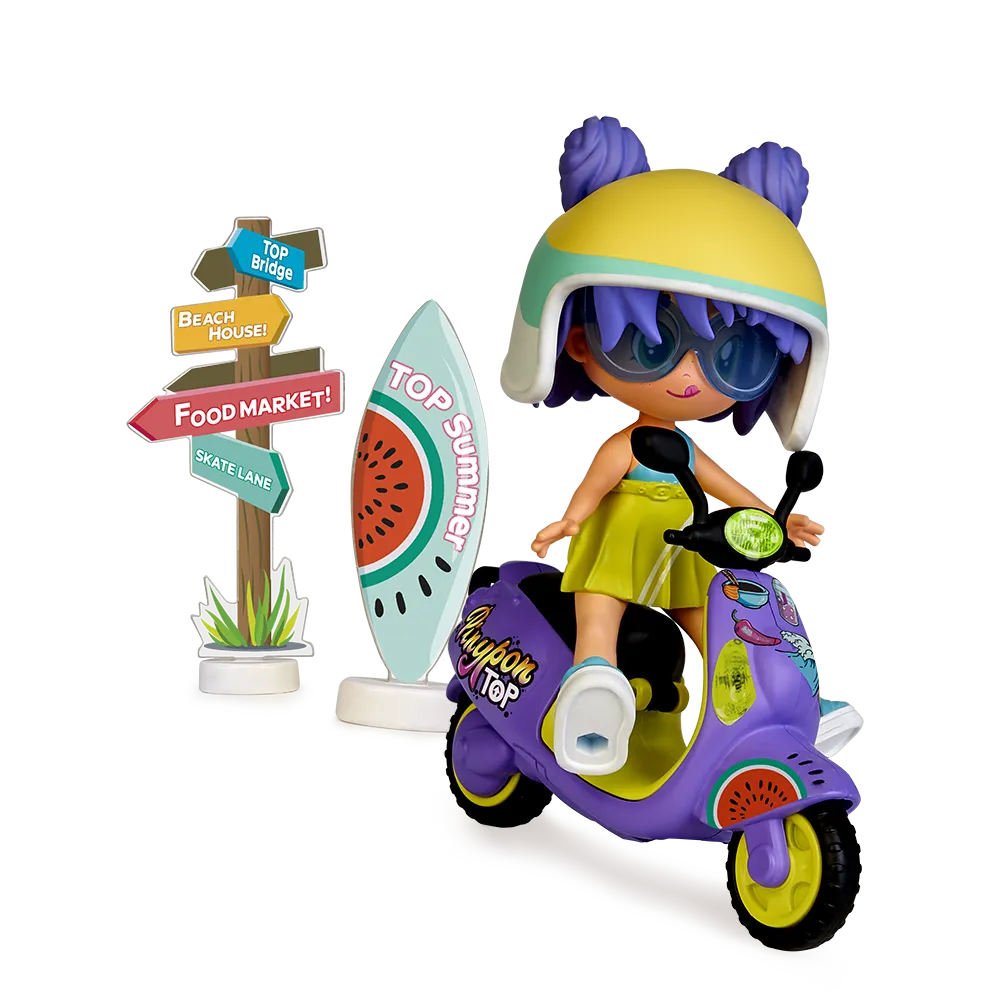 Pinypon Top | Playset Moto Girl | slide 4