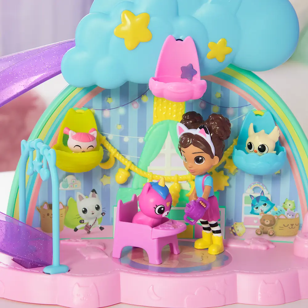 La Casa de Muñecas de Gabby | Playset Kitty Care Ear Purrfect Playroom | slide 3