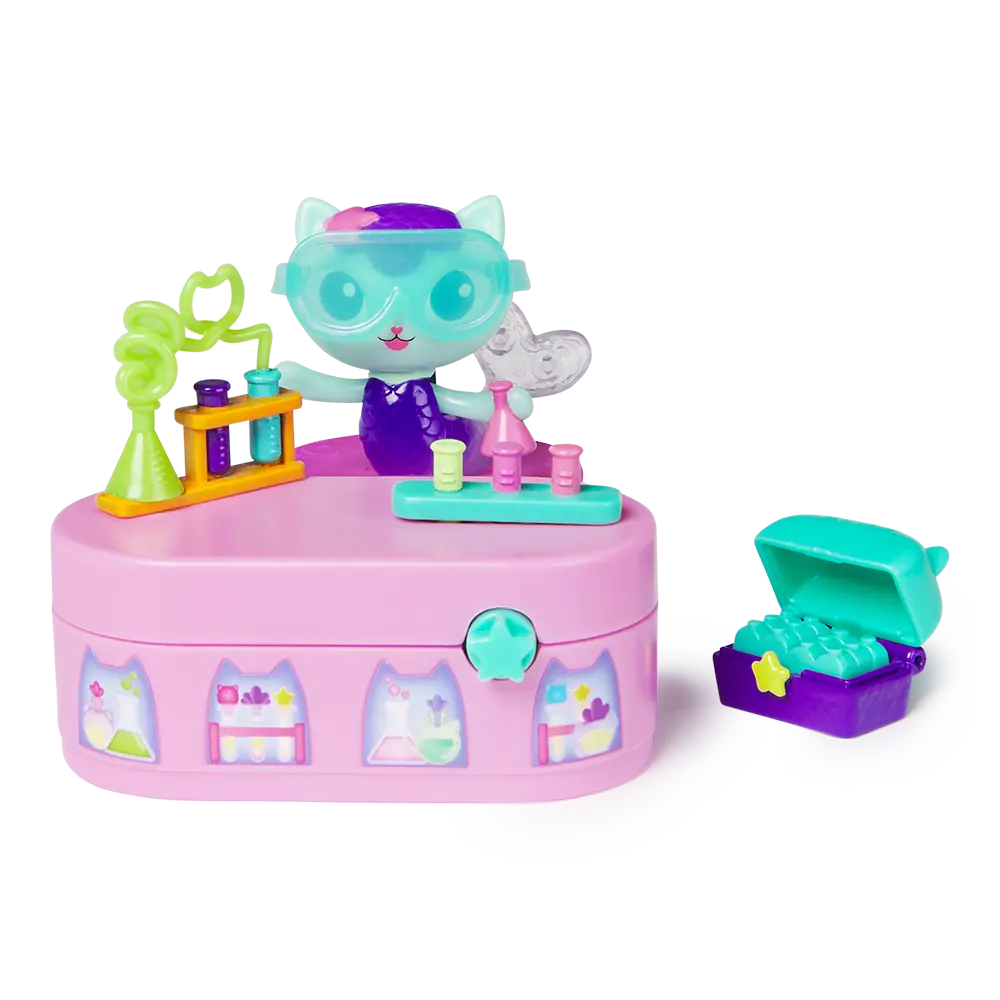 La Casa de Muñecas de Gabby | Playset Bobble Kitty Baby Box y Mercat Potion Pack | slide 1