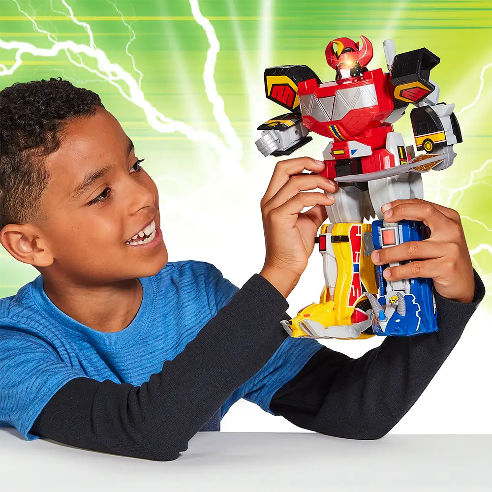 Power Rangers | Figura Megazord | slide 7