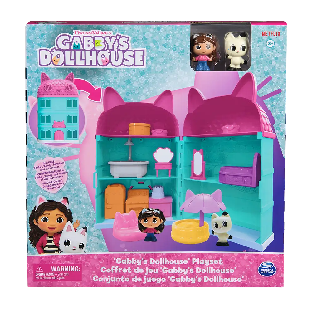La Casa de Muñecas de Gabby | Playset Mini Play House