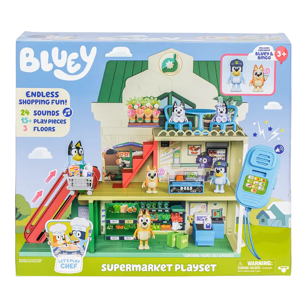 Bluey | Playset Supermercado