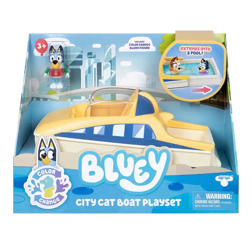 Bluey | Playset City Cat Boat