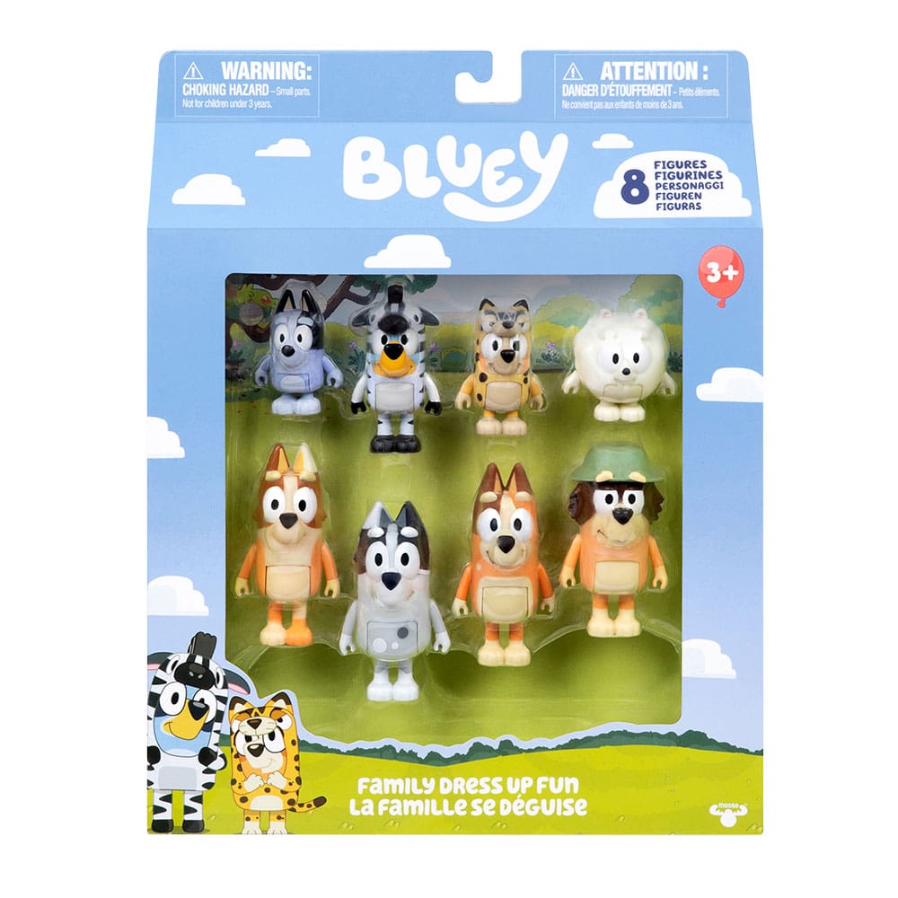 Bluey | Pack 8 Figuras | slide 1