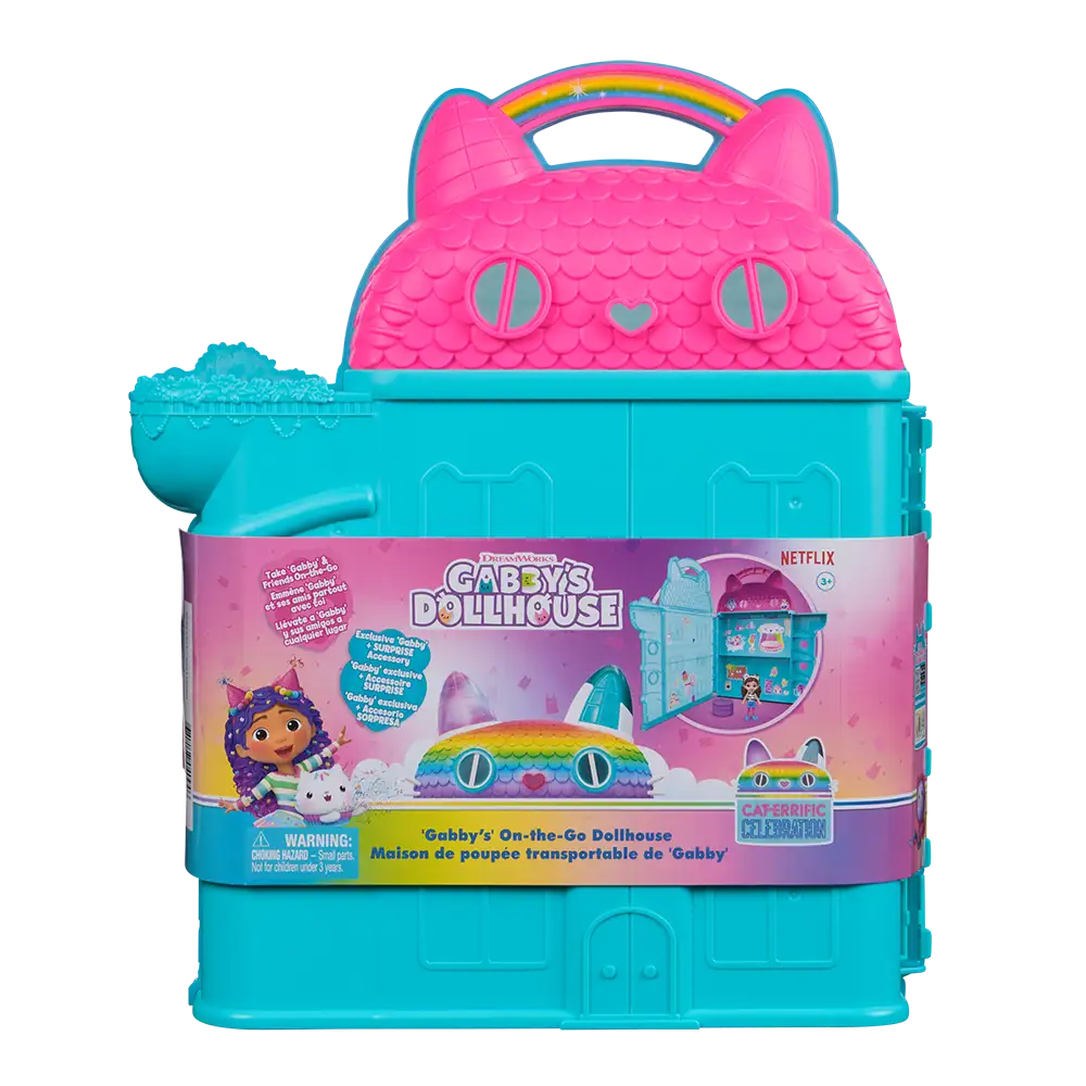 La Casa de Muñecas de Gabby | Playset Casa Transportable