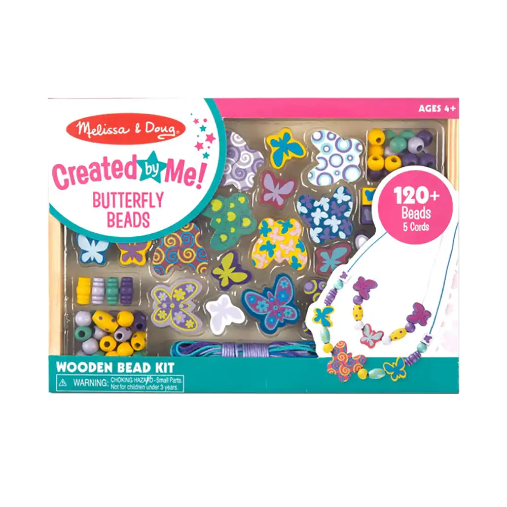 Melissa & Doug | Playset Butterfly Beads
