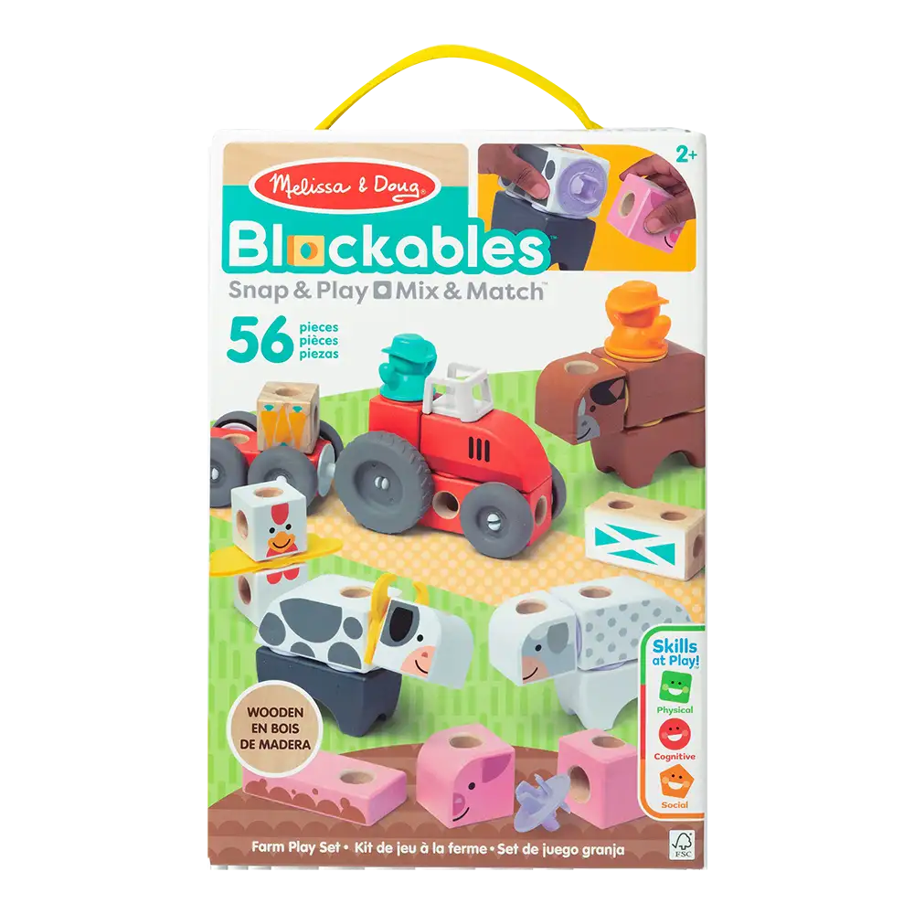 Melissa & Doug | Blockables Granja
