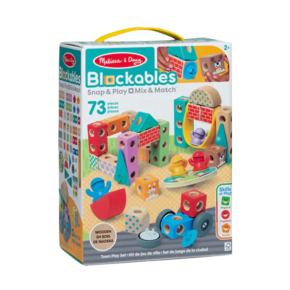 Melissa & Doug | Blockables Ciudad