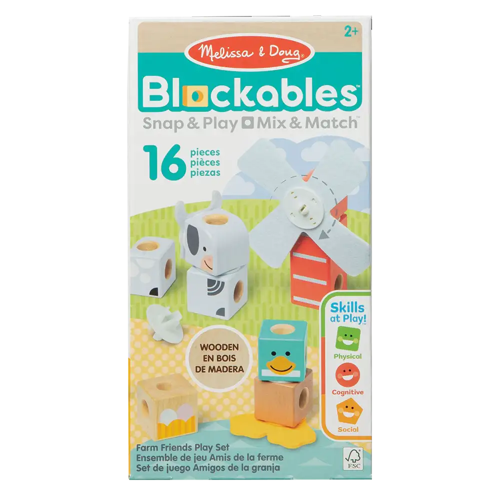 Melissa & Doug | Blockables Granja