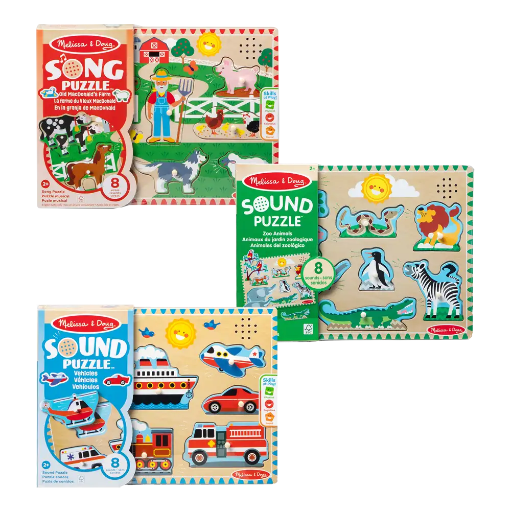 Melissa & Doug | Rompecabezas con sonido | slide 1