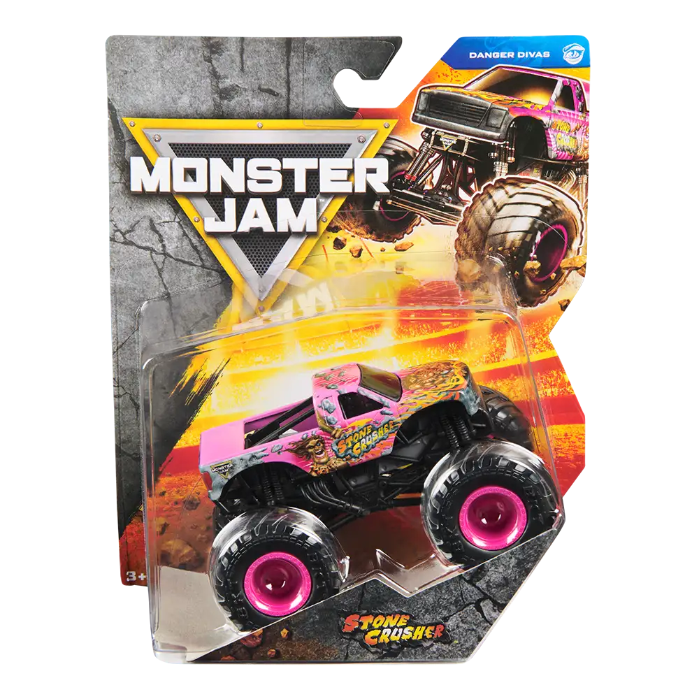 Monster Jam | Vehículo Stone Crusher 1:64