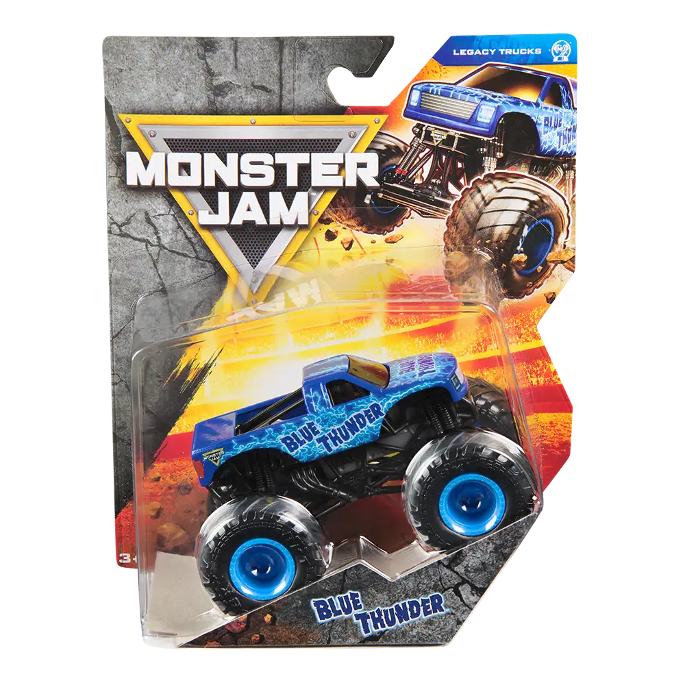 Monster Jam | Vehículo Blue Thunder 1:64