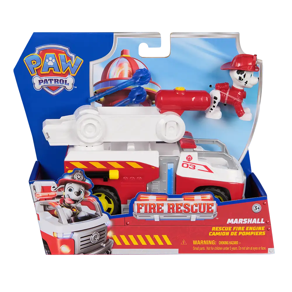 Paw Patrol | Vehículo Fire Truck con Marshall