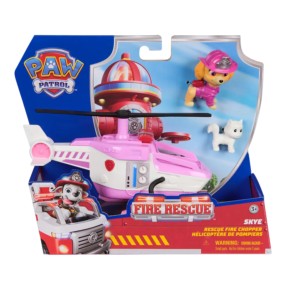 Paw Patrol | Vehículo Fire Chopper con Skye