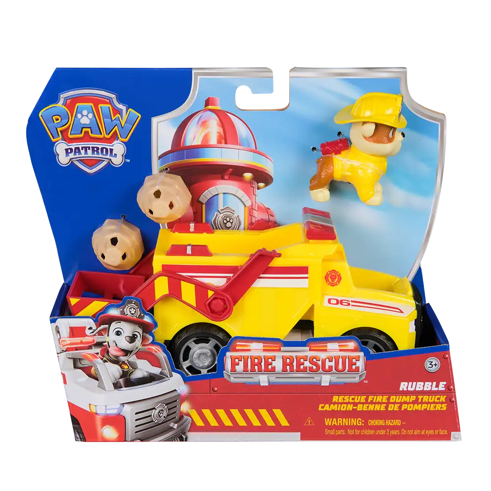 Paw Patrol | Vehículo Dump Truck con Rubble