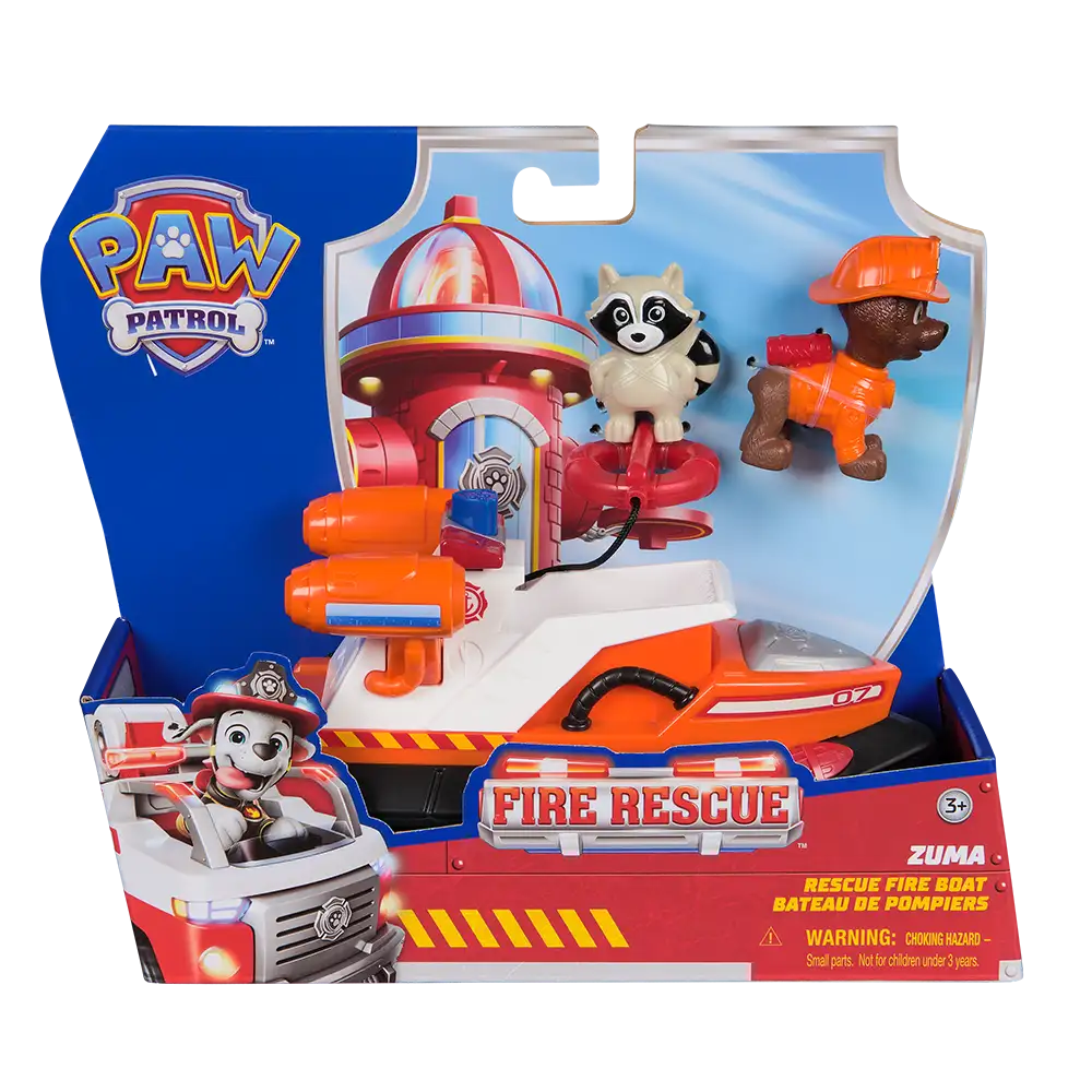 Paw Patrol | Vehículo Fire Boat con Zuma