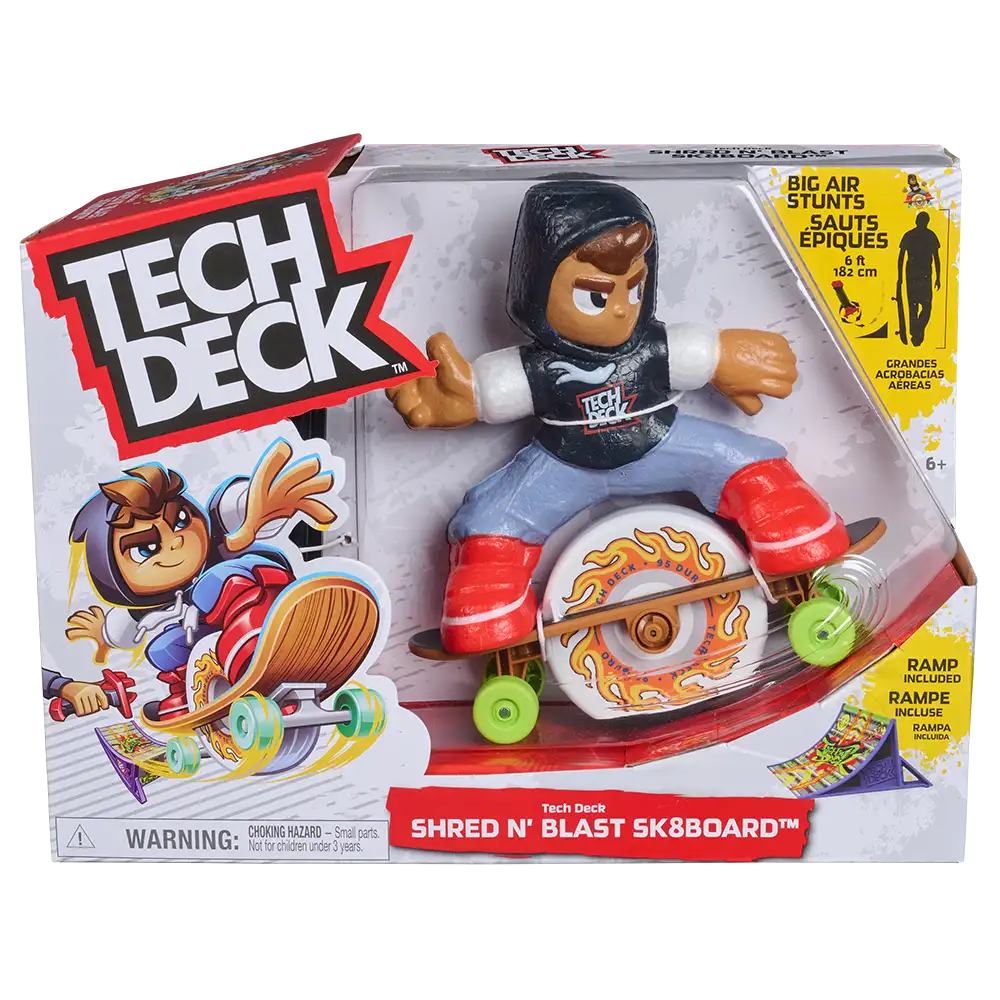 Tech Deck | Playset Skate con Figura y Rampa