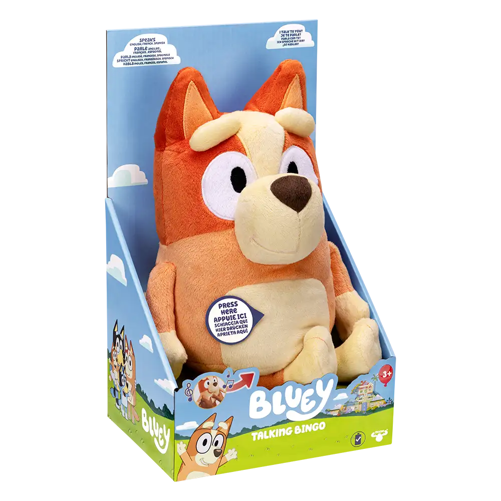 Set 2 Peluches Bluey Y Bingo 28cm Muñeco Muy Suave Juguete | Cuotas sin