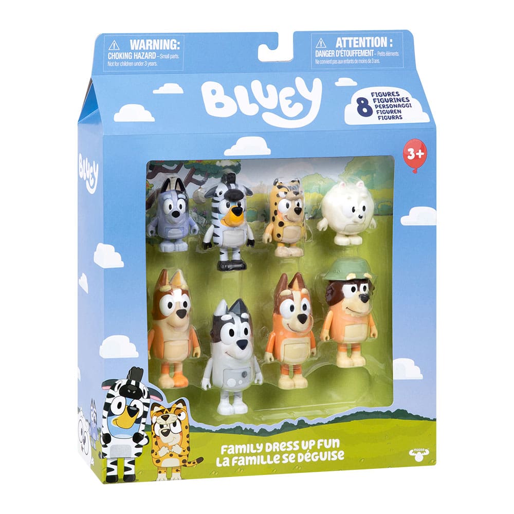 Bluey | Pack 8 Figuras | slide 2