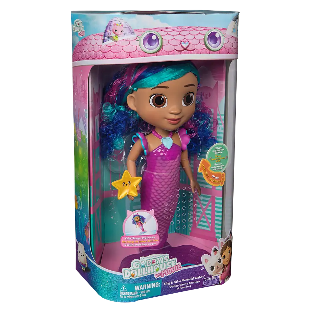 La Casa de Muñecas de Gabby | Muñeca Sing & Shine | slide 2