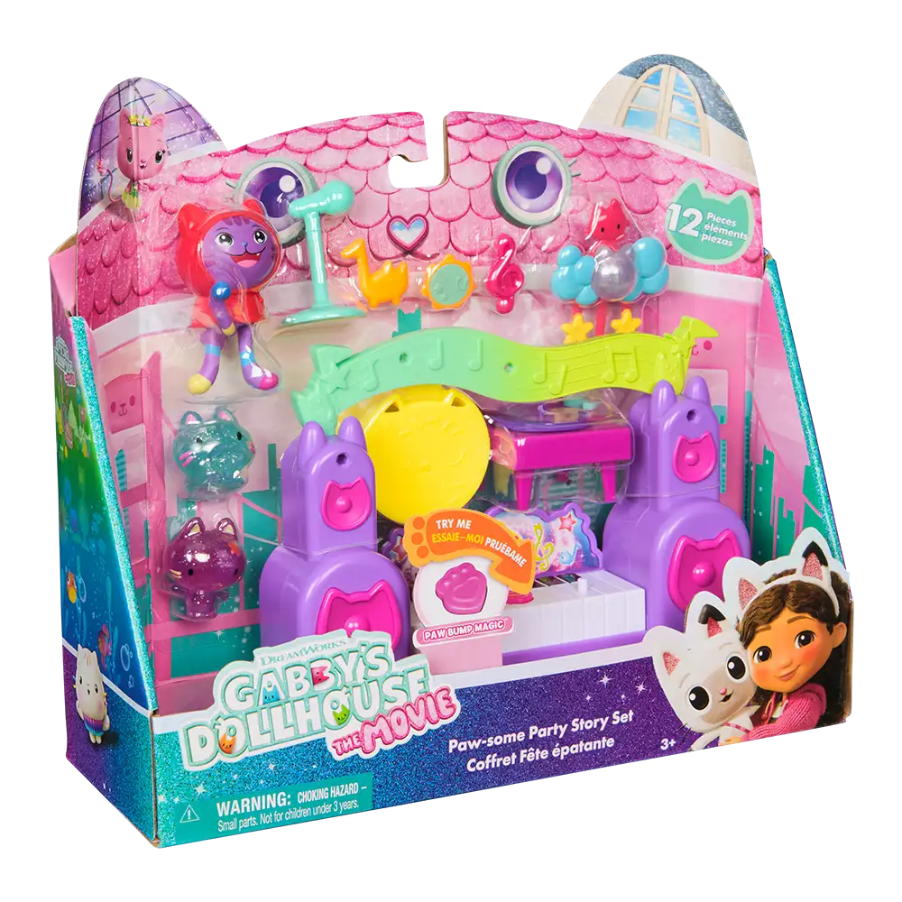La Casa de Muñecas de Gabby | Playset Pawsome Party Story | slide 2