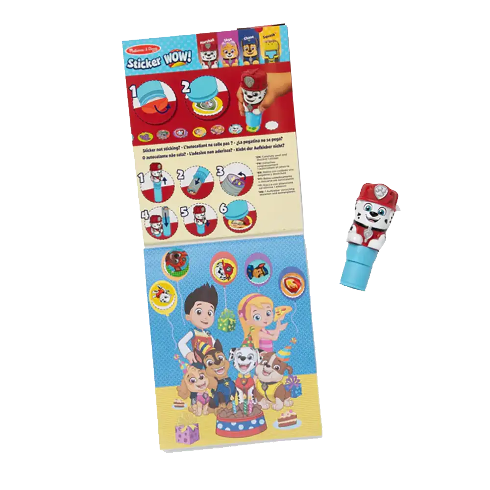 Melissa & Doug | Sticker Wow Paw Patrol Marshall | slide 9