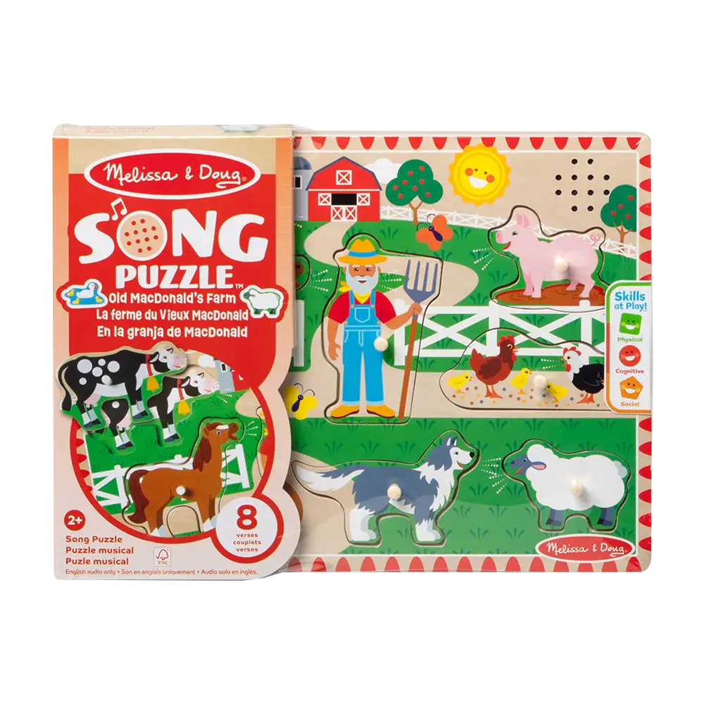 Melissa & Doug | Rompecabezas con sonido