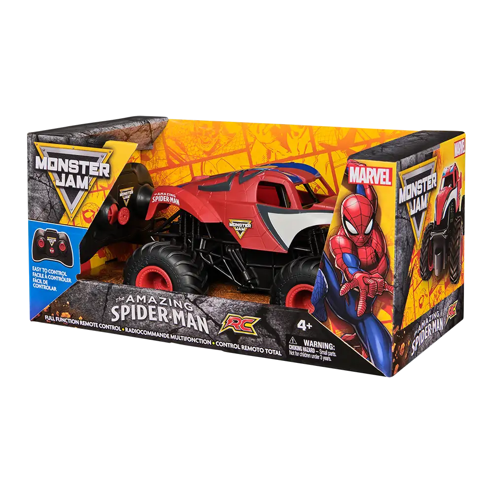 Monster Jam | Vehículo a Control Remoto Spider Man 1:64 | slide 5