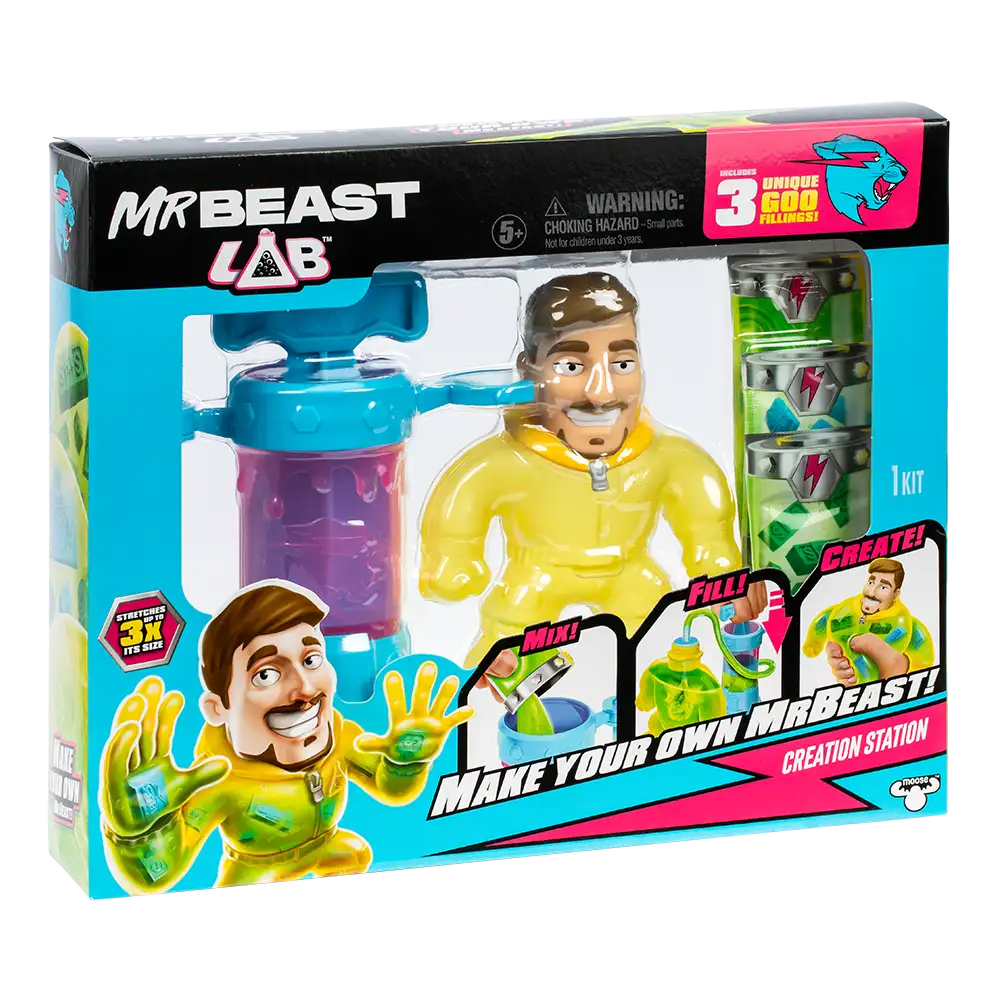 MrBeast Lab | Stretchy Hero MrBeast | slide 2