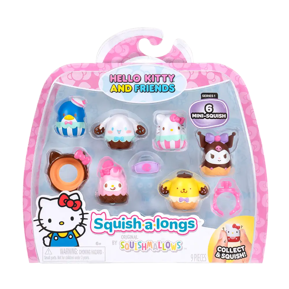 Squish-a-longs | Mini Juguete coleccionable Pack Hello Kitty | slide 4