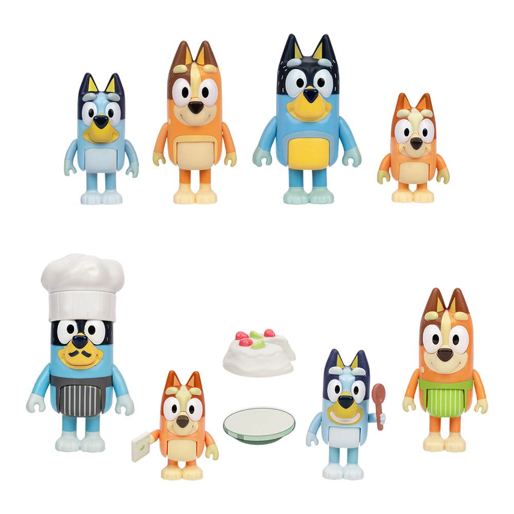 Bluey | Pack 4 Figuras | slide 3