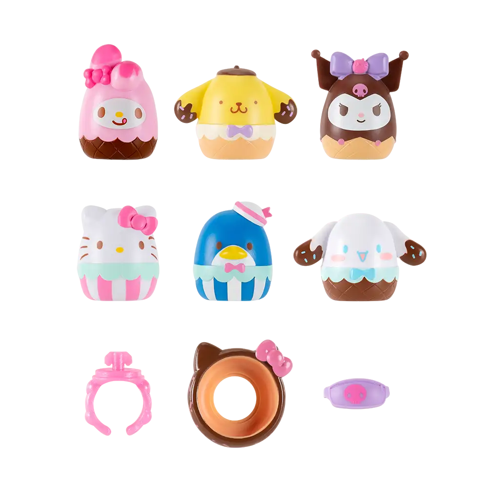 Squish-a-longs | Mini Juguete coleccionable Pack Hello Kitty | slide 3
