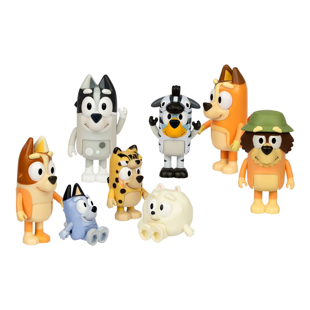 Bluey | Pack 8 Figuras | slide 4