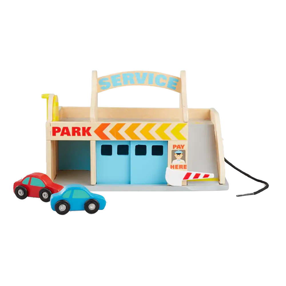 Melissa & Doug | Playset Estación de Servicio y Estacionamiento | slide 7