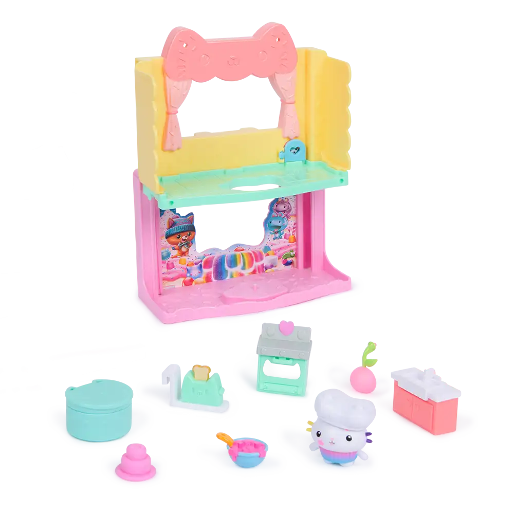 La Casa de Muñecas de Gabby | Playset Habitaciones | slide 5