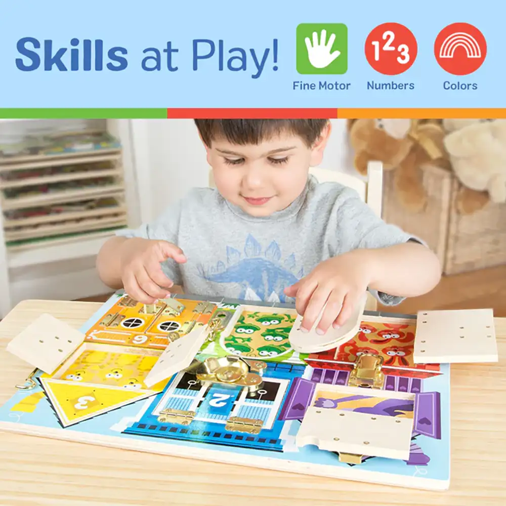 Melissa & Doug | Tablero de Madera Interactivo | slide 2