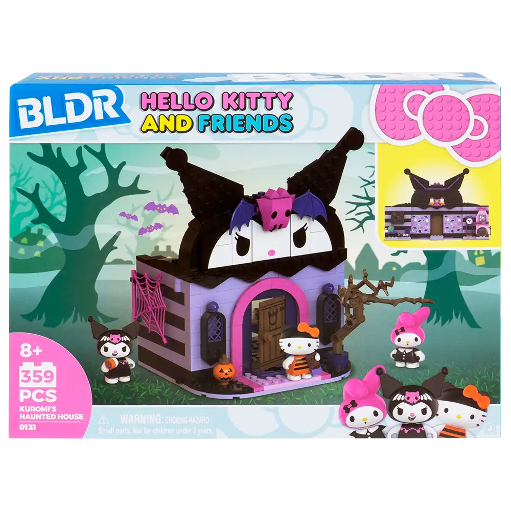 BLDR | Playset Hello Kitty & Friends Casa Embrujada Kuromi
